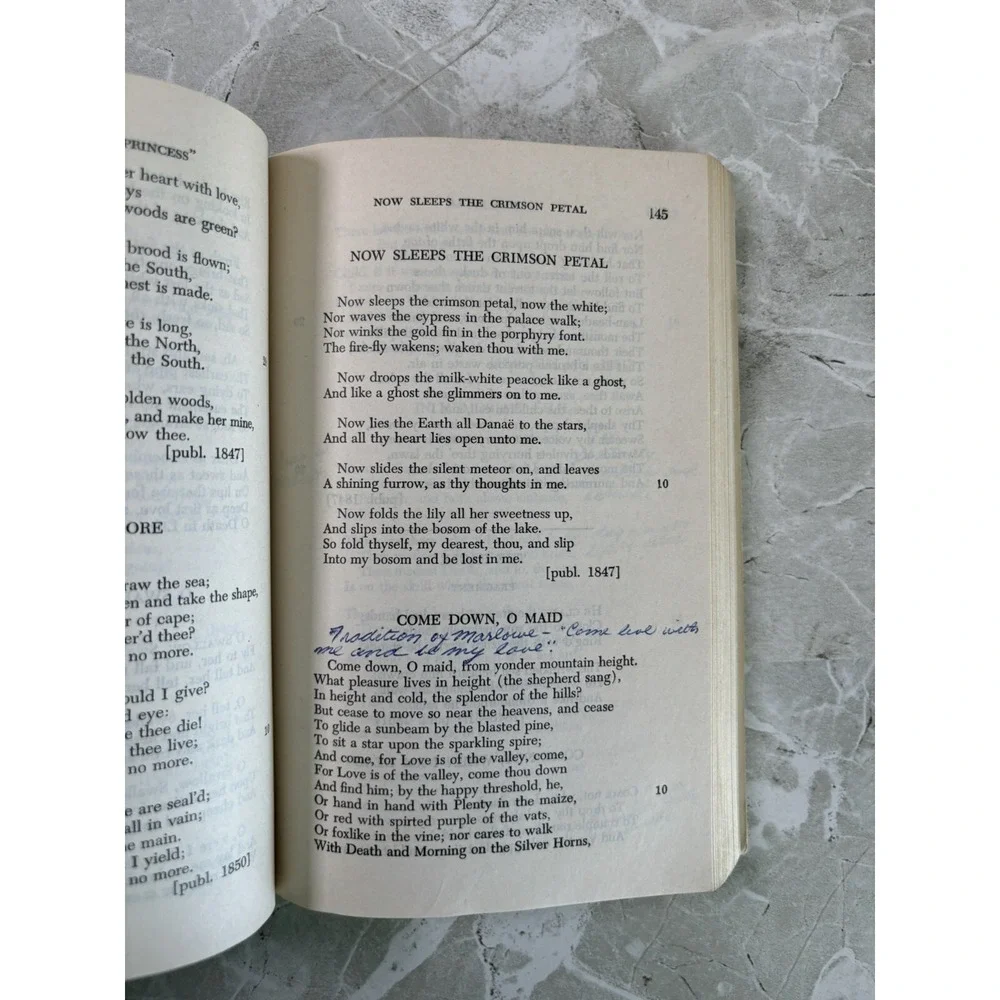 Selected Poetry (Tennyson - 1951)- GOOD